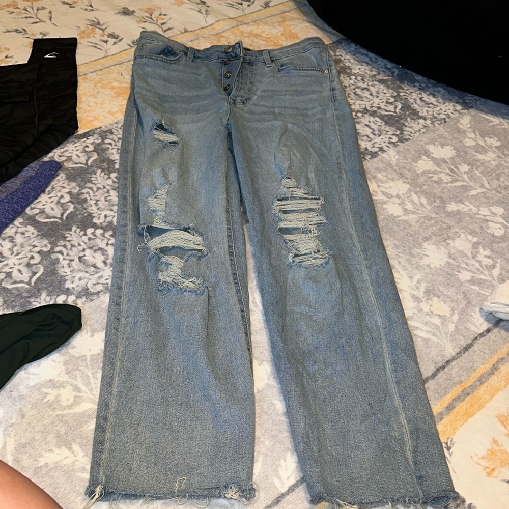 ripped jeans